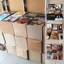 MaxSold Auction: This online auction features approximately 3000 record albums of various genres!