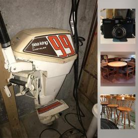 MaxSold Auction: This online auction features Boat Motor, Miami Sun Trike, Glassware, Deli Slicers, Musical Instruments, Anders Nicholson Phonograph, Hurry Gurdy, Sewing Machine and Accessories, Office Supplies and much more!