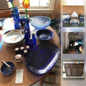 MaxSold Auction: This online auction features quilts, Pfaltzgrapff Dinnerware, Brother Fax Machine 4800, Clayton Marcus Sofa, Nippon China, GE Room Air Conditioner, Pyrex Cookware, Cedar Chest, Copper Molds, and much more!