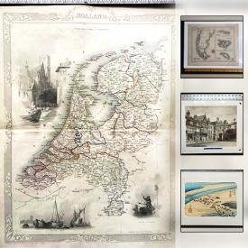 MaxSold Auction: This online auction features Islands In The Atlantic Antique Original Antique Hand-Coloured Map Circa1850s, Architectural Antique Engraving, "Ari-Matsu Cloth" Woodcut form Fifty-Three Stations of the Tokaido, "Hashirii Tea-House" Woodcut form Fifty-Three Stations of the Tokaido, Isthmus Of Panama. Original Antique Hand-Coloured Map Circa1850s and much more!