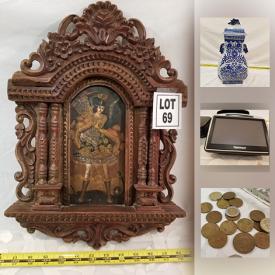 MaxSold Auction: This online auction features ELECTRONICS. COLLECTIBLE: Coins, hockey cards, perfume bottles. Books. Framed wall art. Silver plate. VINTAGE: Sewing machine, lamps and much more!