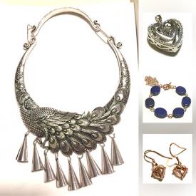 MaxSold Auction: This online auction features semi precious stones, pearls, sterling silver jewelry and findings and much more!