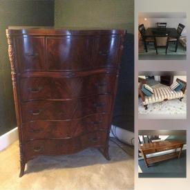 MaxSold Auction: This online auction features furniture, decor, collectibles, electronics, artwork, kitchenware and much more!