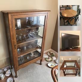 MaxSold Auction: This online auction features Original art by Burrell, Royal Doulton Set of Dishes, Royal Doulton Figurine, Wood Display Cabinet, Royal Albert Tea Set, Sea Breezes Print, Samsung TV, Napoleon Natural Gas BBQ, Stone sculpture, comics, and much more!