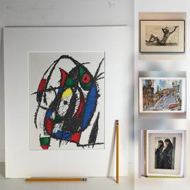 MaxSold Auction: This MaxSold Toronto Reseller online auction features ART AND BOOKS ON ART: Lithographs, original woodcuts; etchings and more! Signed books, with many of the lithographs having companion books on the piece and the artist.