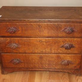 MaxSold Auction: This auction features a Butcher block island, antique furniture, Weber charcoal grill, cherry wood secretary, 2 vintage sleds, wrought iron furniture, lamps, home decor and more!