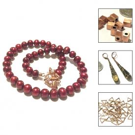 MaxSold Auction: This online auction features Semiprecious stones, high end findings and artisan jewelry.