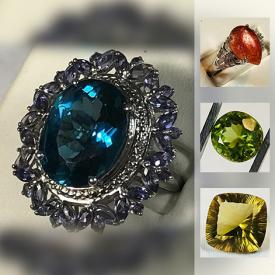 MaxSold Auction: This online auction features fine gemstone jewelry such as rings, bracelets, anklets as well as loose gemstones, sterling, gold and brass rings and much more!