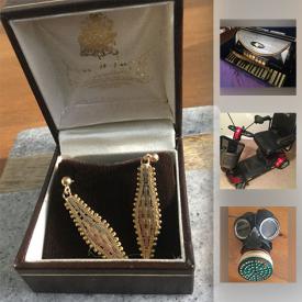 MaxSold Auction: This online auction features jewelry from John Lunn, Settimio Soprano Accordion, Italian ceramic rooster, Lenox, Rosenthal glasses, Chanel perfume, Pride Go-Go Travel Scooter, Nexus walkers, vintage scale and fan, and much more!