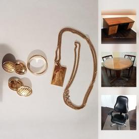 MaxSold Auction: This online auction features a desk by Dominik Back, office chair, 10kt gold chain, Fisher x-country skis, Etomic Vapor RC micro flyer airplane, and much more!