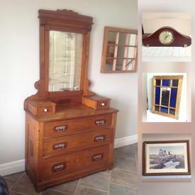 MaxSold Auction: This online auction features Antique furniture, antique china and glass, first edition books, 1904 hand forged hickory golf club, antique primitives, tools and collectibles and much more!