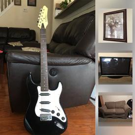 MaxSold Auction: This online auction features a flat screen TV, wall art, electric guitar, printers, stamps, PC, computer stand, phone cases, rings, CD's, iPad cases, TV stands, toys, books and much more.