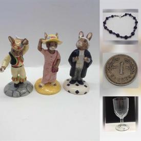 MaxSold Auction: This online auction features jewelry, decor, collectibles such as 1861 victoria coin, sterling stud earrings, doulton jugs and much more!