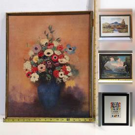 MaxSold Auction: This online auction features singed artwork, crystal rock collections, sea corals, Antique and vintage artwork, vinyl records, posters, books, engravings, signed books, and much much more.