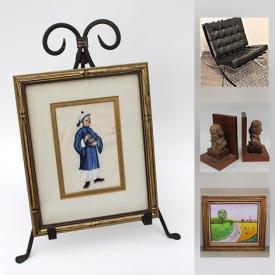 MaxSold Auction: This online auction features artwork, decor, collectibles, glassware, furniture and much more!