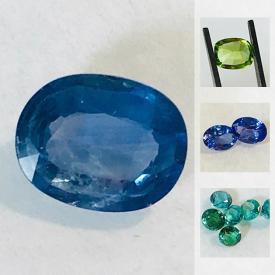 MaxSold Auction: This online auction features gemstones and gemstone jewelry, such as tourmalines, garnets, opals, amethyst, citrine, peridot, blue, green and yellow sapphires; emeralds; blue topaz; Brazilian aquamarine; Baltic amber and more!