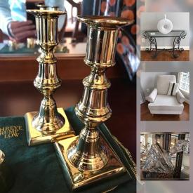 MaxSold Auction: This MaxSold Virginia moving online auction features: Wedgwood tea set; Swarovski, Waterford and Shannon crystal; Poole Pottery; Murano glass; original art; Lladro, Kosta Boda, and Hummel collectibles; Bob Mackie dining table; American Drew dining chairs; Bodum kitchen appliances; XBox 360; Bose Acoustimass speakers; Vizio flat screen TV; metal bunkbeds; Ralph Lauren lamps; outdoor furniture including teak and wrought iron; electric smoker and popcorn machine; unused plumbing supplied including a pedastal sink and fixtures by Franke and Freuer; a Sundance Spa Hot Tub and much more!
