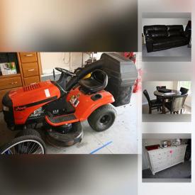 MaxSold Auction: This online auction features kitchen appliances, headphones, sewing machine, suitcases, guitar, holiday decor, Nascar collectibles, exercise equipment, decorative plates, flat screen TV, bicycles, lawn mower, grill, dresses and much more.