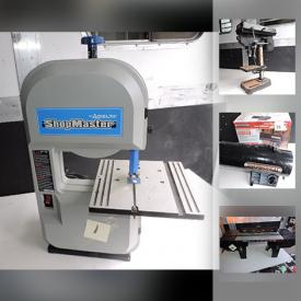 MaxSold Auction: This online auction features Delta Shop Master Scroll Saw, Stanley Fatmax Travel Tool Case with Tools, Shop Vac 10 Gallon/4.5, Thermoheat Portable Propane Heater, Ryobi Combo Cordless Set, and much more!