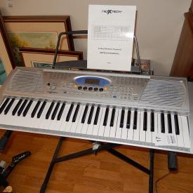 MaxSold Auction: This auction features a Hamilton upright piano, Pioneer turn table, Xbox 360 with Games, NexxThec 61-Key electric keyboard, Nordic Track C2155, legal size basketball net, musical instruments, furniture, art, kitchen accessories and much more!