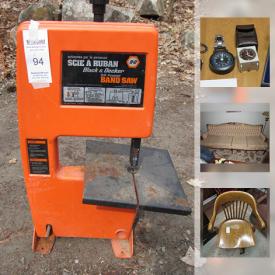 MaxSold Auction: This online auction features a Covered Wagon Lamps, costume jewelry, Sterling Silver Jewelry, Yamaha Intermediate 385II Open Hole Flute, Lighthouse Tea Set, Limited Edition Robert Bateman Framed Print, Black and Decker Drill Powered Band-saw and much more!